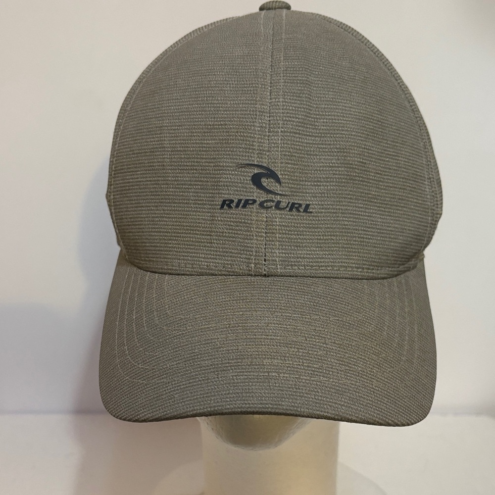 Rip Curl Charcoal Baseball Cap osfa flexfit mid profile med to large surf narley
